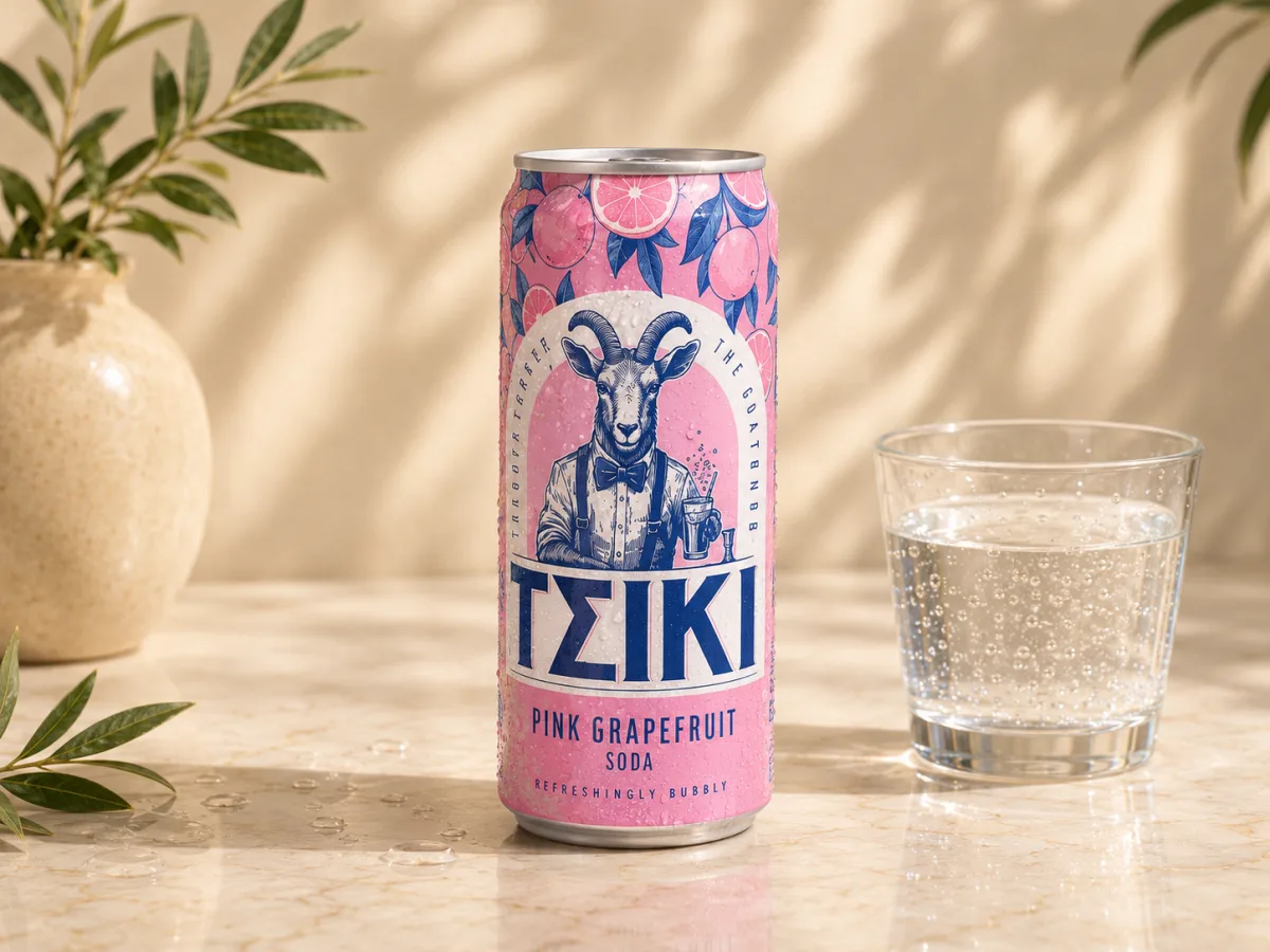 ΤΖΙΚΙ pink grapefruit soda